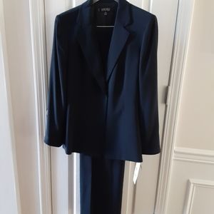 Kasper Navy Blue Pantsuit